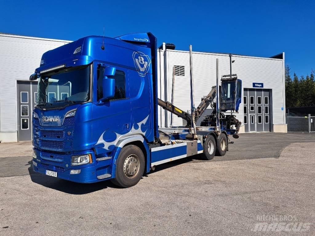 Scania R580B6X4NB Rönkszállító teherautók