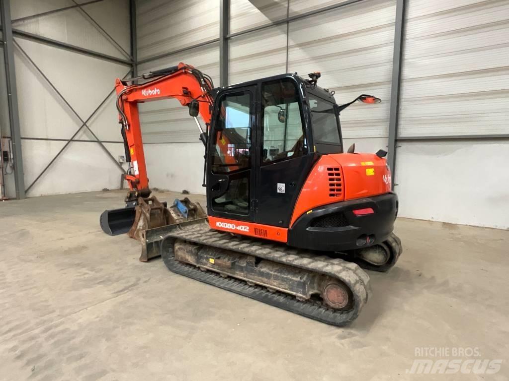 Kubota KX 080-4 A 2 Közepes (midi) kotrók 7 t - 12 t