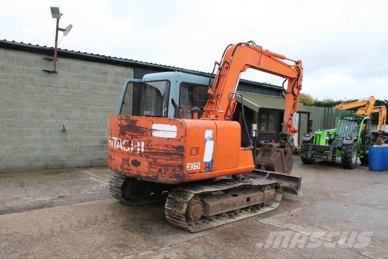 Hitachi EX 60-3 Közepes (midi) kotrók 7 t - 12 t
