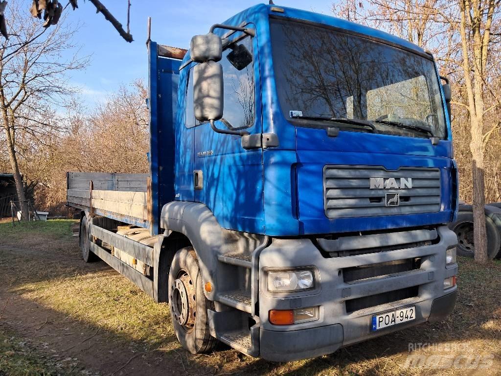 MAN 18.360 FLLC Platós / Ponyvás teherautók