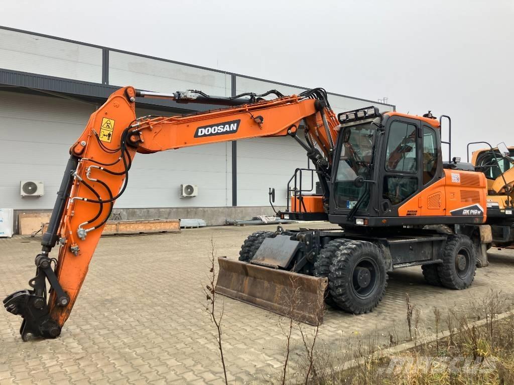 Doosan DX140W-7 Gumikerekes kotrók