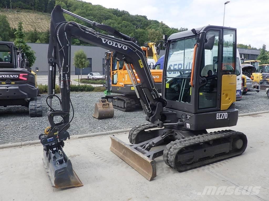 Volvo EC 27 D Mini kotrók < 7t