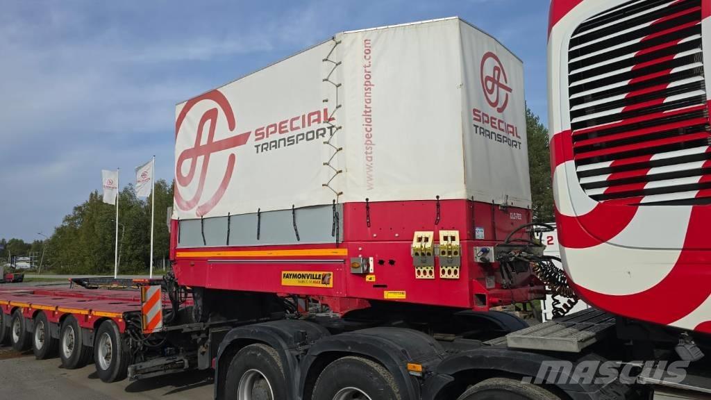 Faymonville Combimax Mélybölcsős félpótkocsik