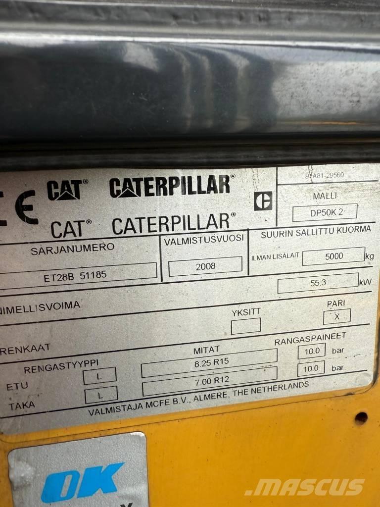 CAT DP50K2 Dízel targoncák