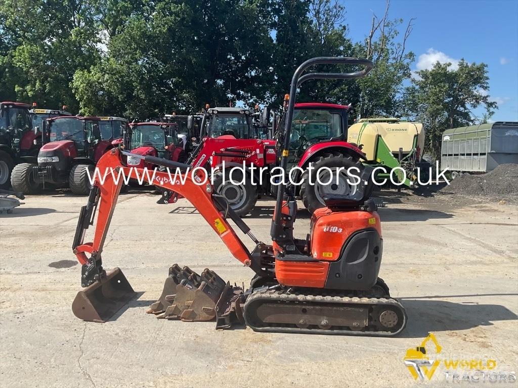 Kubota U 10-3 Mini kotrók < 7t