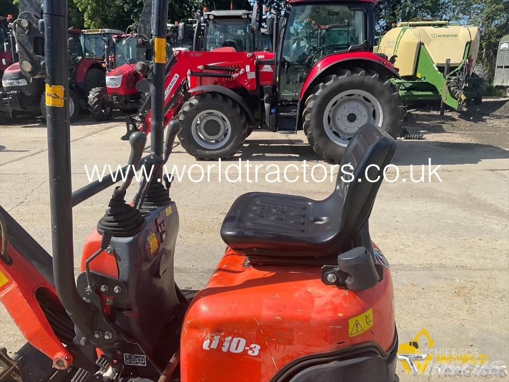 Kubota U 10-3 Mini kotrók < 7t