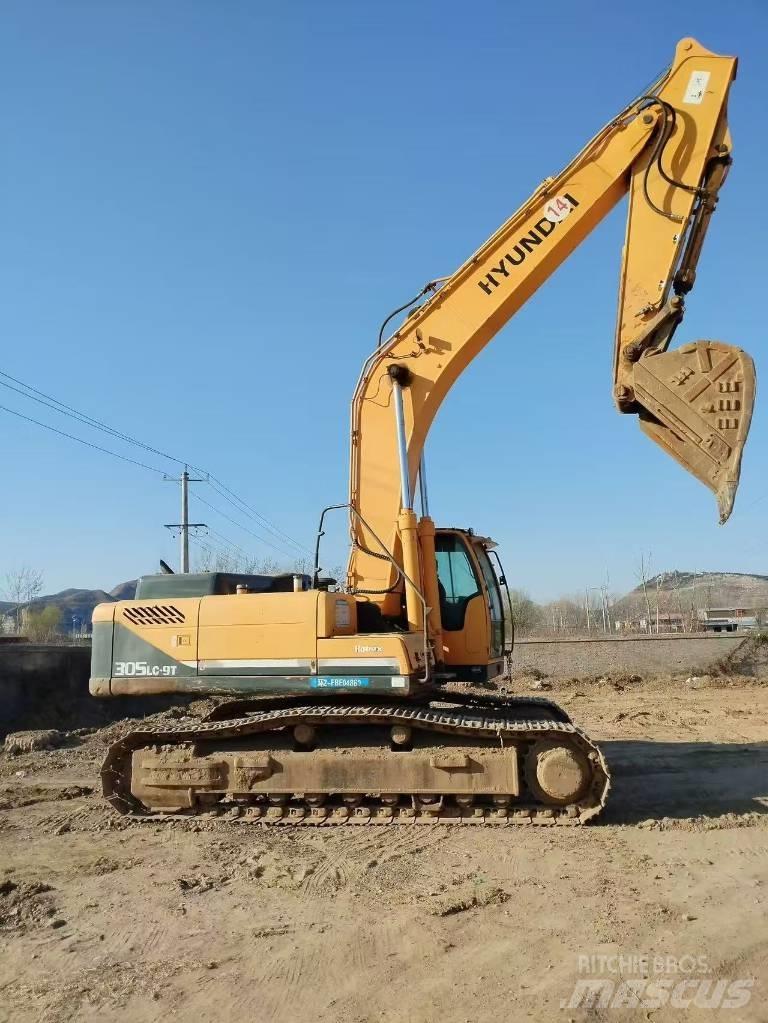 Hyundai R305lc-9t Lánctalpas kotrók