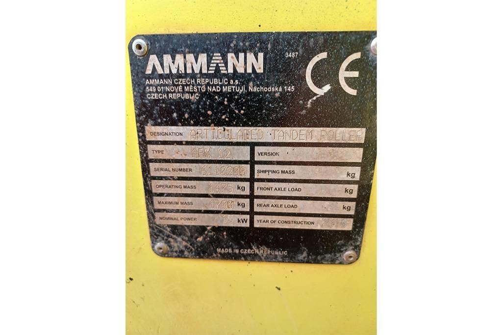 Ammann APX12 Ikerdobos hengerek