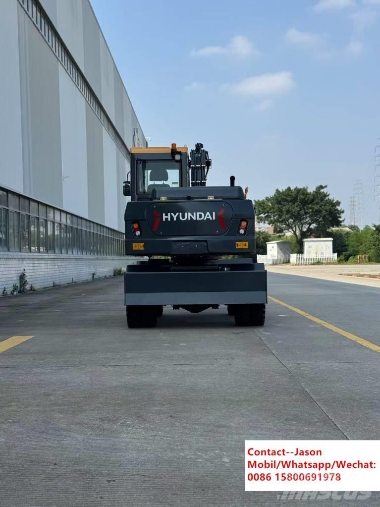 Hyundai HW80 Gumikerekes kotrók