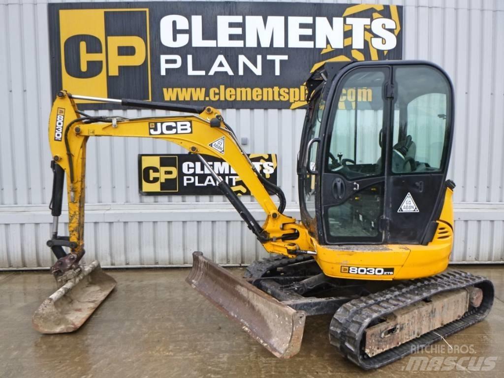 JCB 8030 ZTS Mini kotrók < 7t