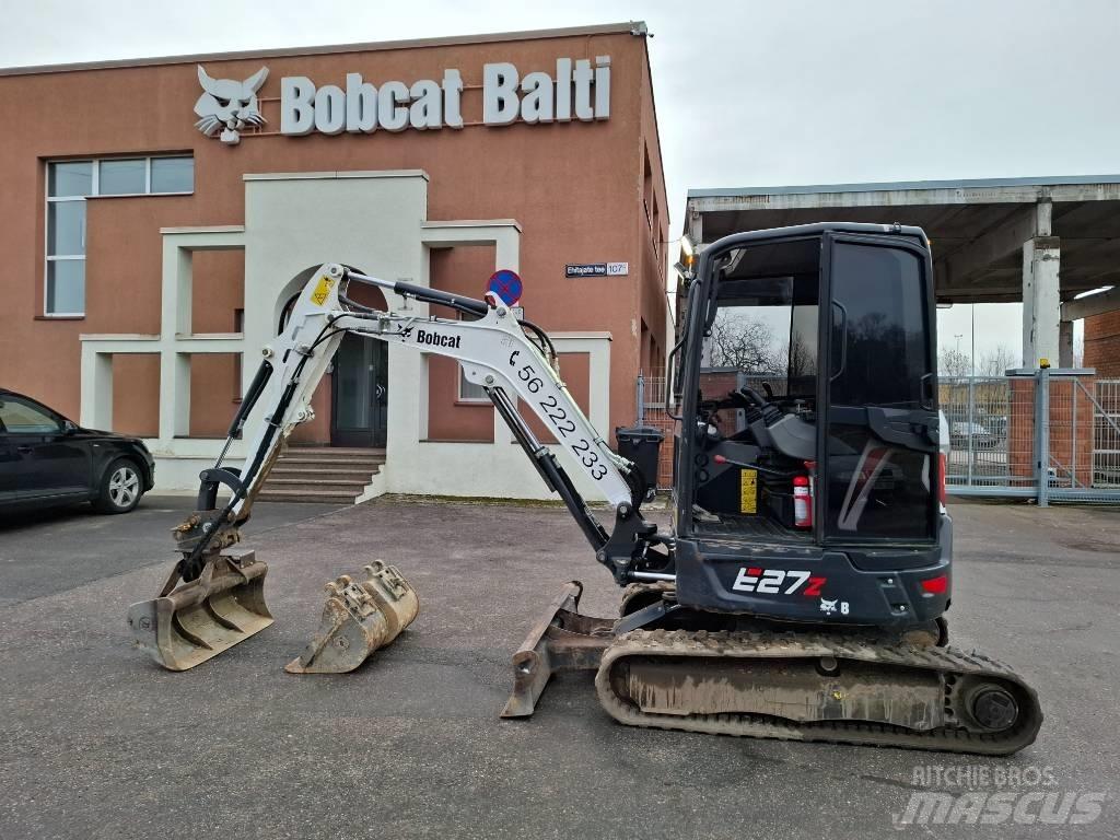 Bobcat E 27 Z Lánctalpas kotrók