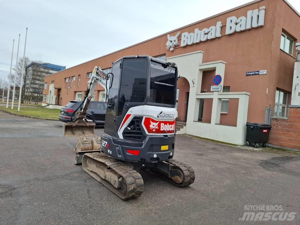 Bobcat E 27 Z Lánctalpas kotrók