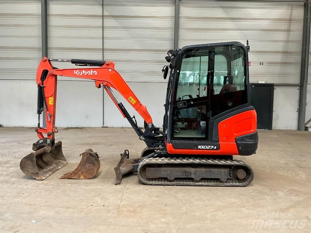 Kubota KX 027-4 Mini kotrók < 7t