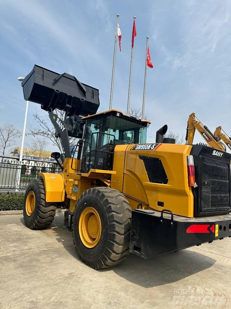 Sany SW955K-S Gumikerekes homlokrakodók