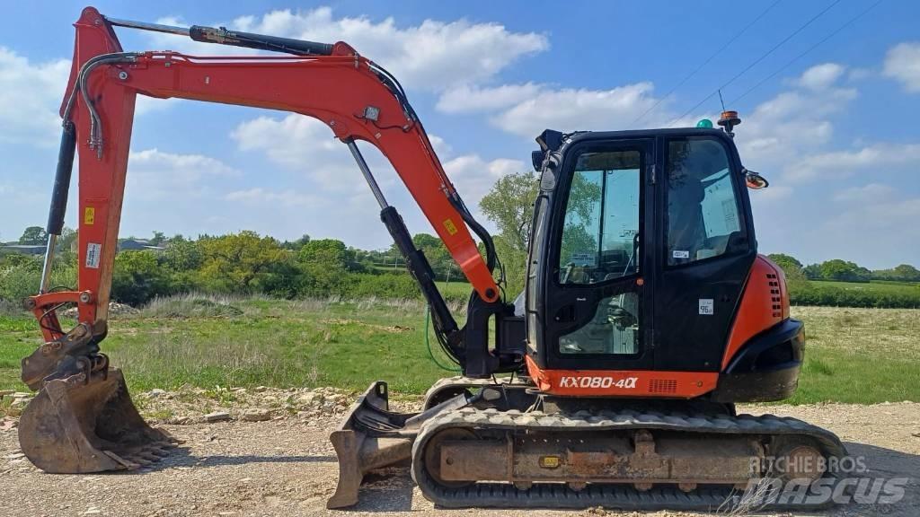 Kubota KX 080-4 Közepes (midi) kotrók 7 t - 12 t