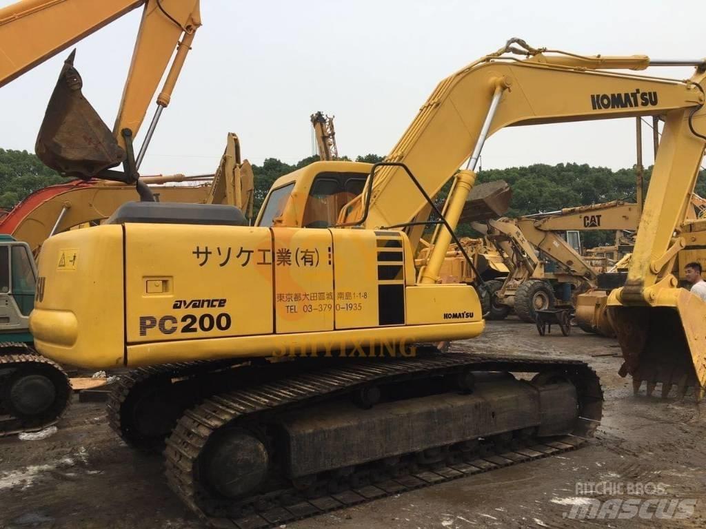 Komatsu PC 200 Lánctalpas kotrók