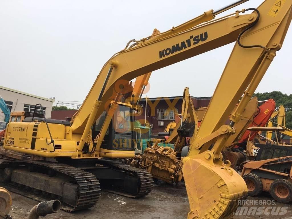 Komatsu PC 200 Lánctalpas kotrók
