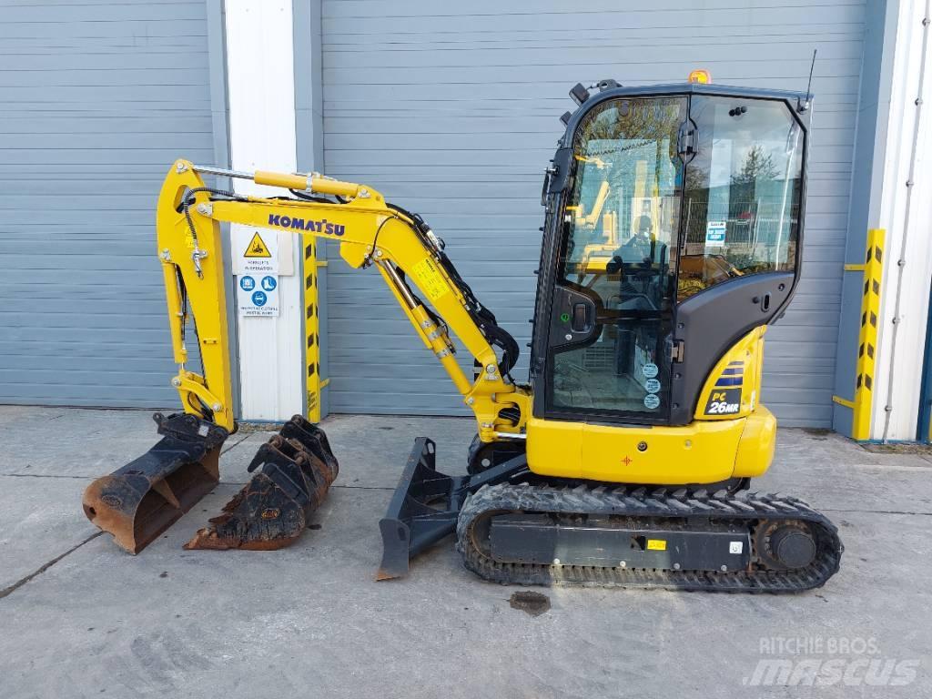 Komatsu PC26MR-5 Mini kotrók < 7t