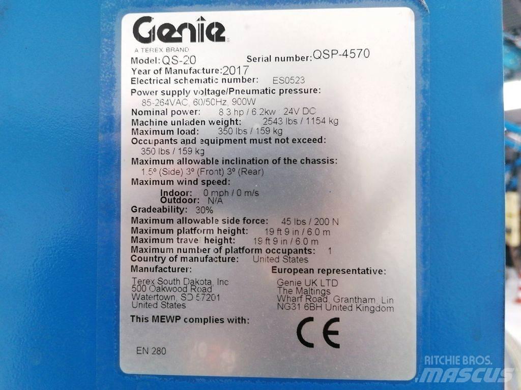 Genie QS-20 Teleszkópos emelők