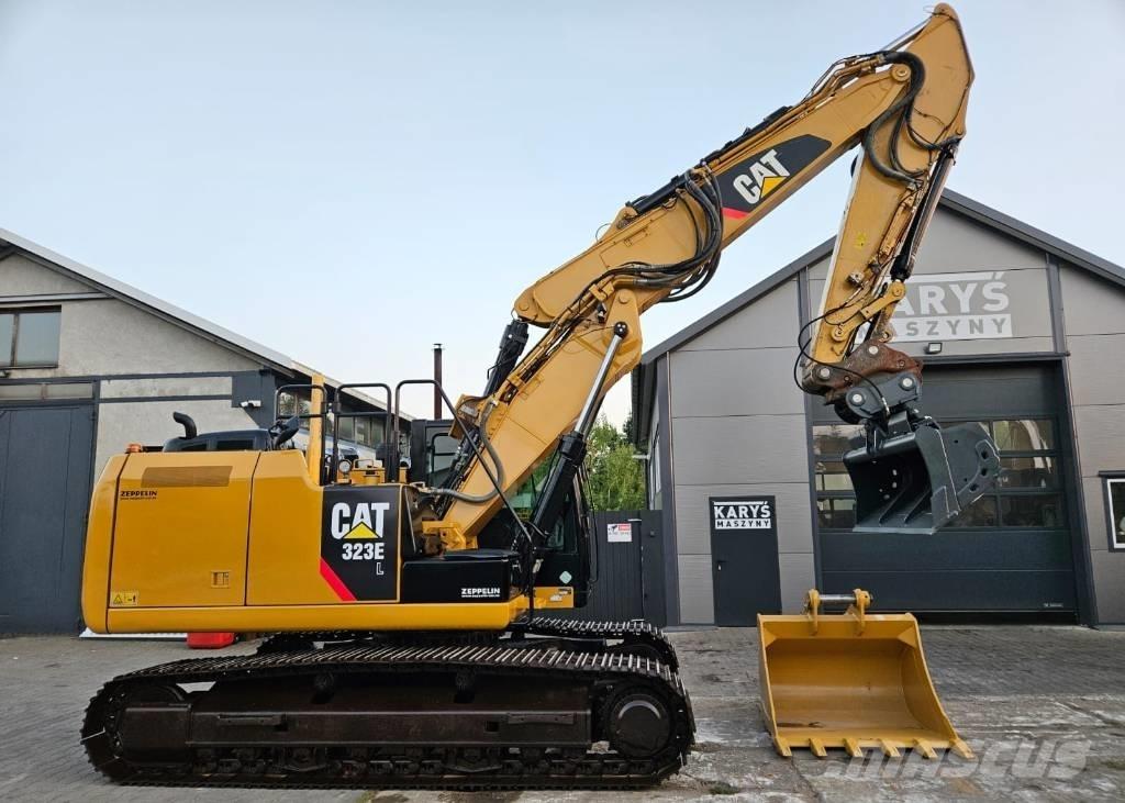 CAT 323 EL Lánctalpas kotrók