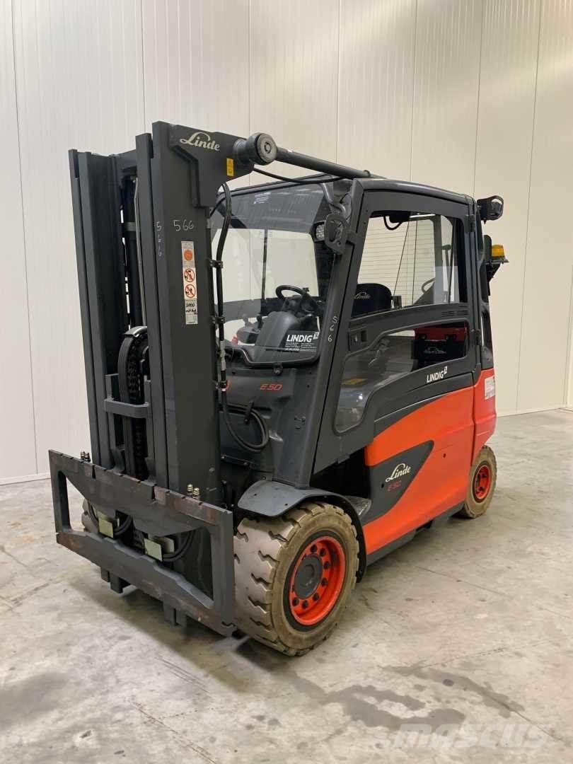 Linde E50/600L Elektromos targoncák