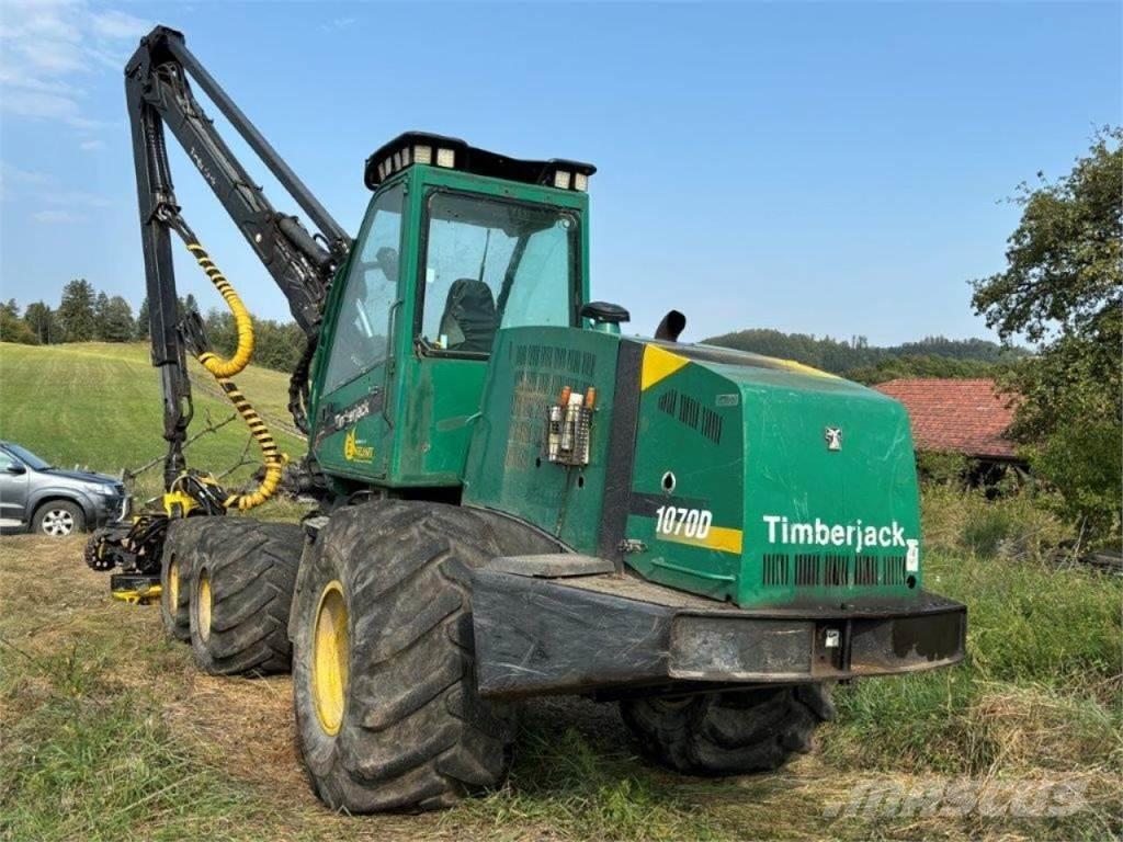 Timberjack 1070 D Betakarítók
