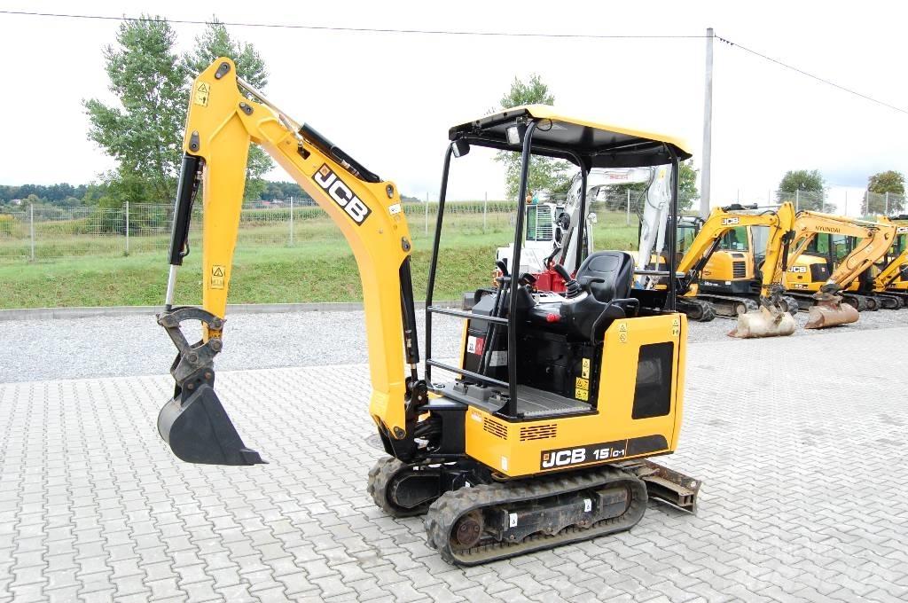 JCB 15 C-1 JCB 16C-1 Mini kotrók < 7t