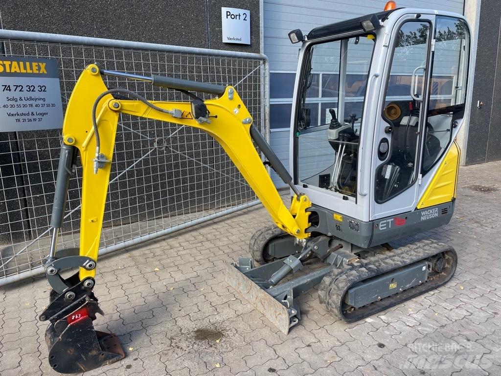 Wacker Neuson ET16 Mini kotrók < 7t