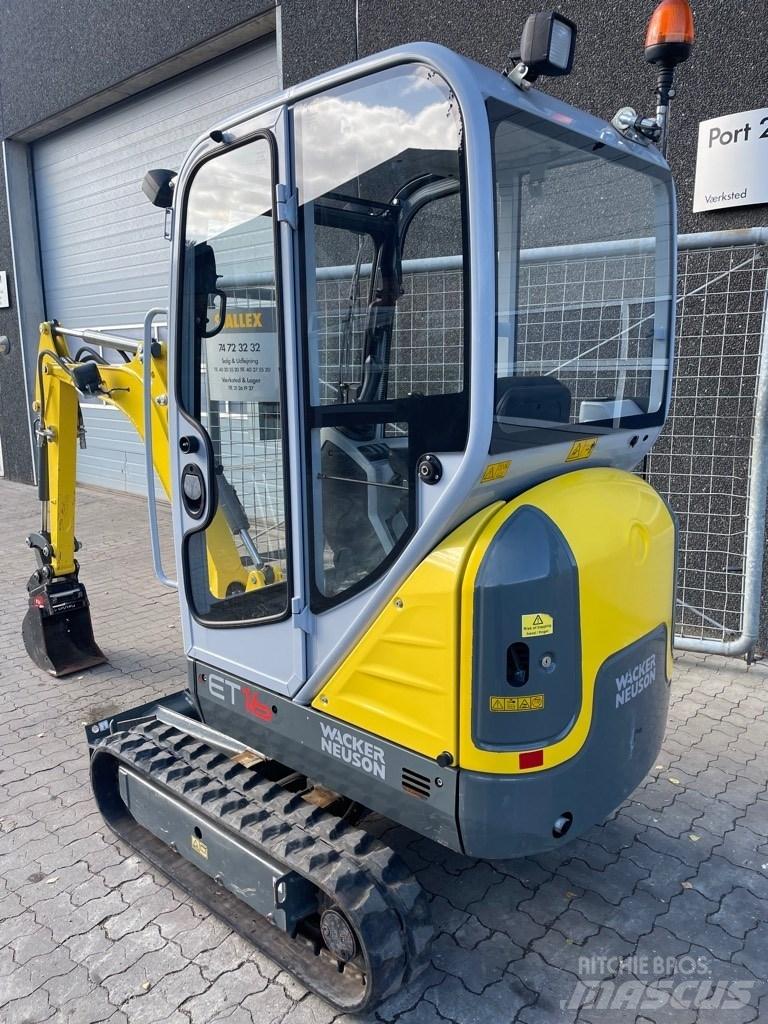 Wacker Neuson ET16 Mini kotrók < 7t