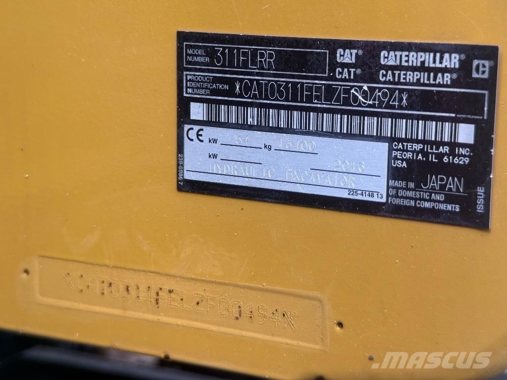 CAT 311 FL RR Lánctalpas kotrók