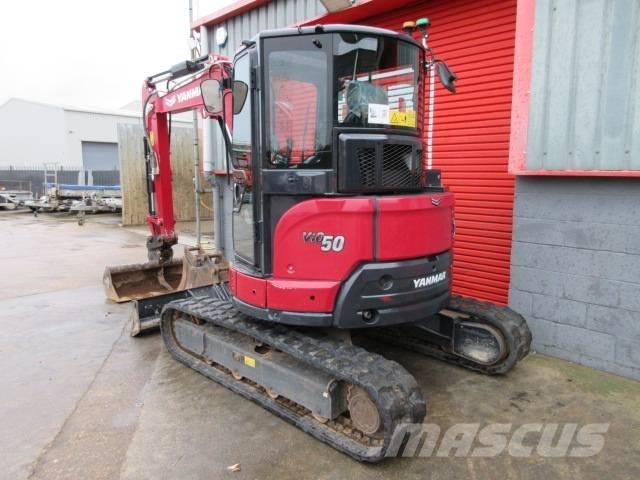 Yanmar Vio 50 Mini kotrók < 7t