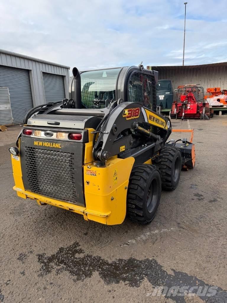 New Holland L 318 Mini homlokrakodók