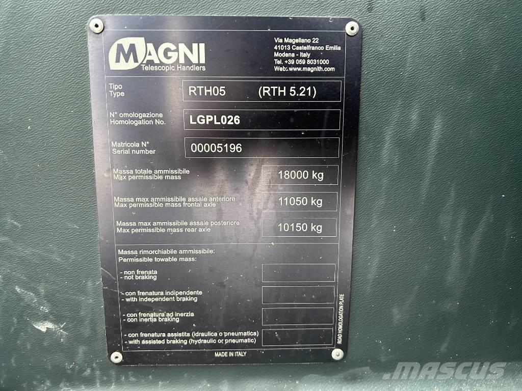 Magni RTH 5.21 Teleszkópos rakodók