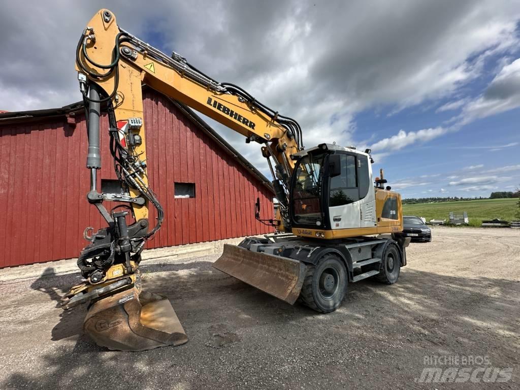 Liebherr A 916 Gumikerekes kotrók