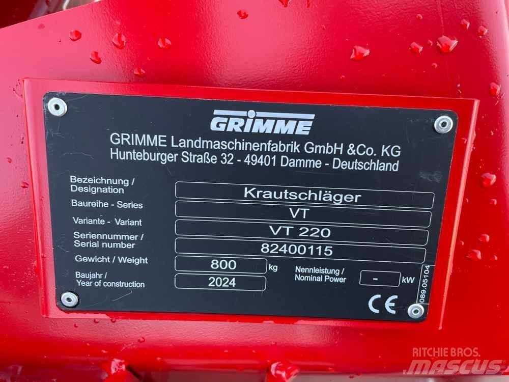 Grimme VT 220F Egyéb mezőgazdasági gépek