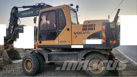 Volvo EW145BP Gumikerekes kotrók