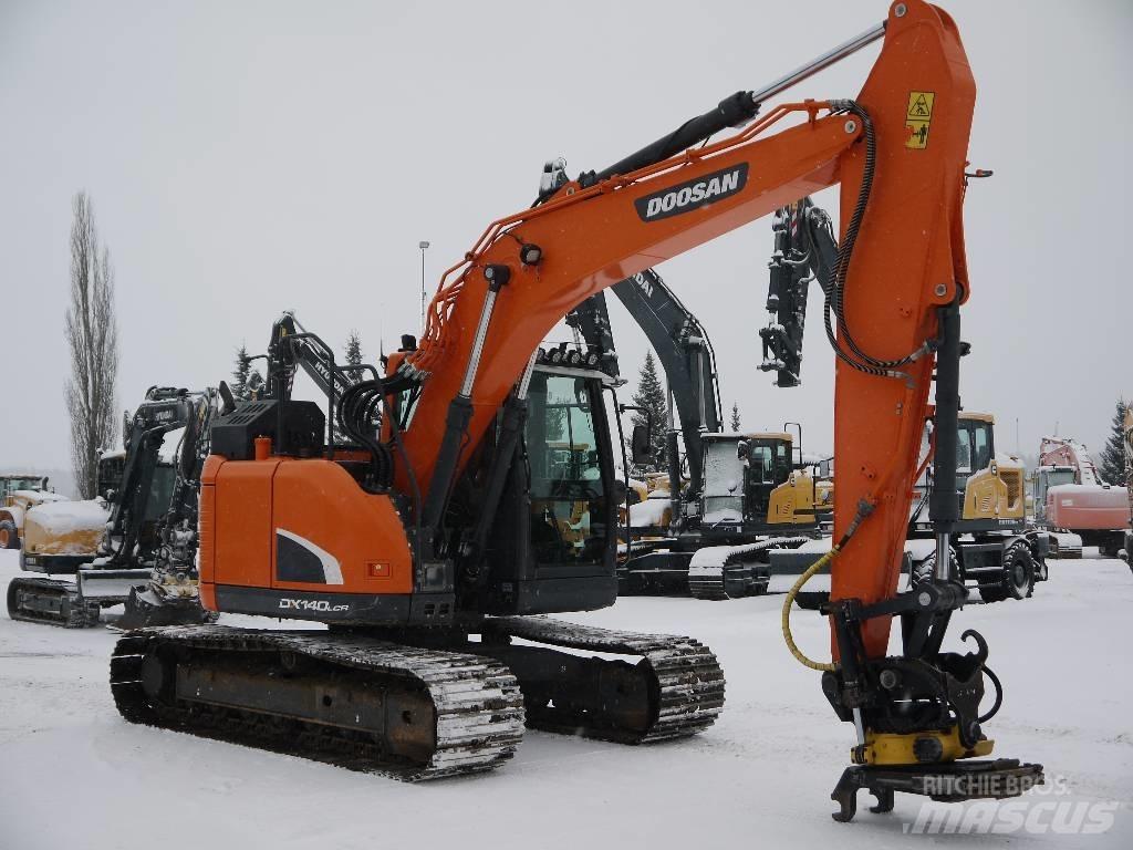 Doosan DX 140 LCR-5 Lánctalpas kotrók