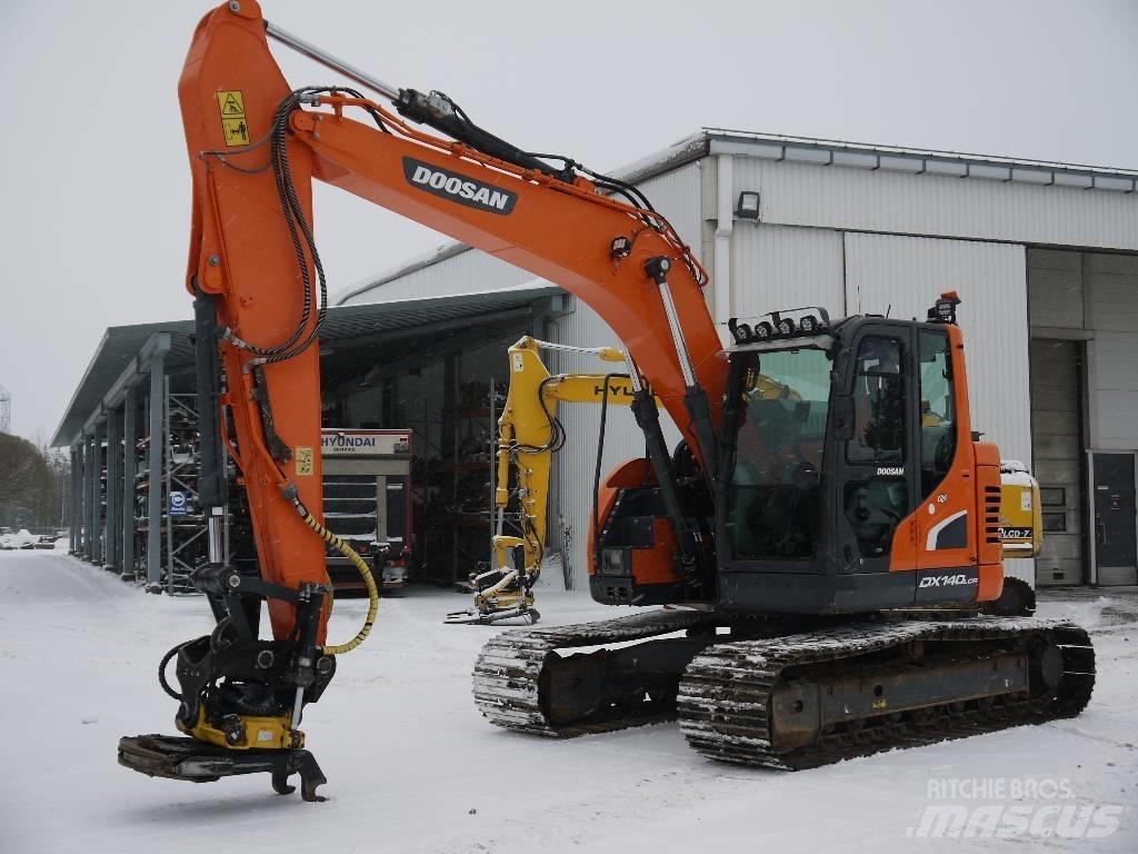 Doosan DX 140 LCR-5 Lánctalpas kotrók