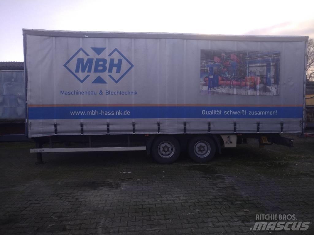 Tang ZCS 105 Platós / Ponyvás pótkocsik