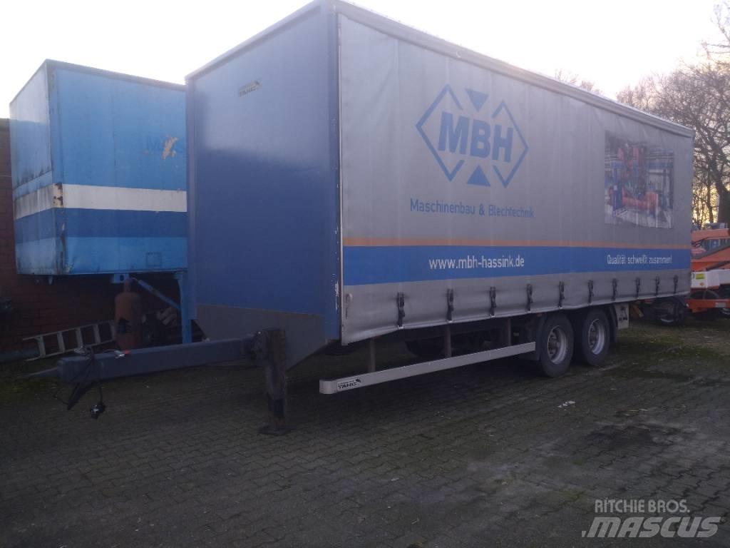 Tang ZCS 105 Platós / Ponyvás pótkocsik