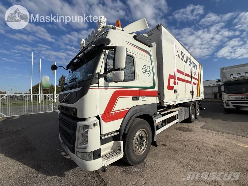 Volvo FM 460 Konténer keretes / Konténeres teherautók