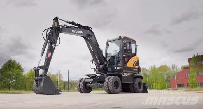 Hyundai HW 65 A Gumikerekes kotrók