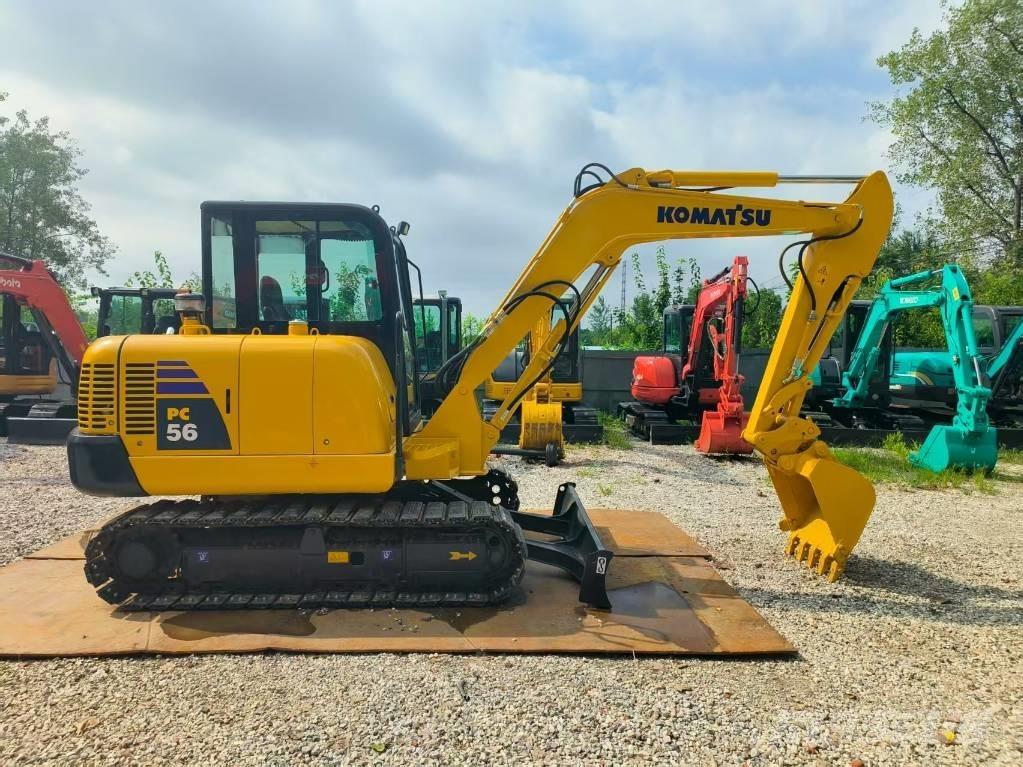 Komatsu PC 56-7 Mini kotrók < 7t