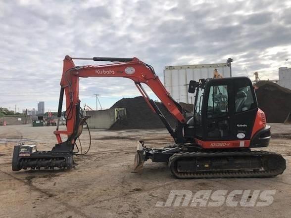 Kubota KX 080-4S2 Lánctalpas kotrók
