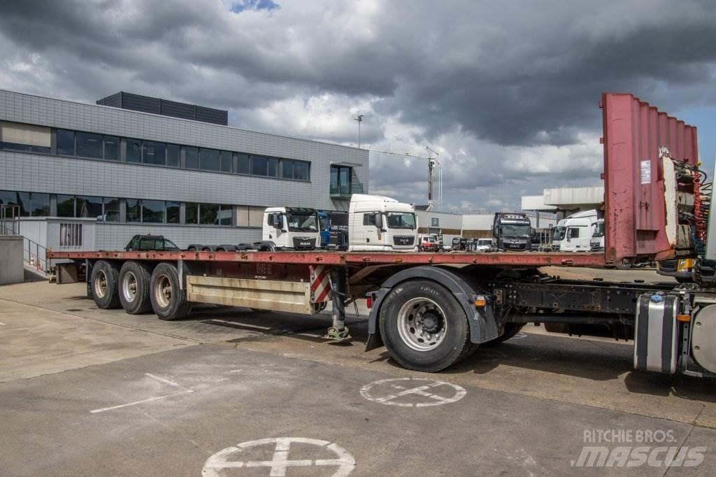 Krone SD 27 EL Platós / Ponyvás félpótkocsik