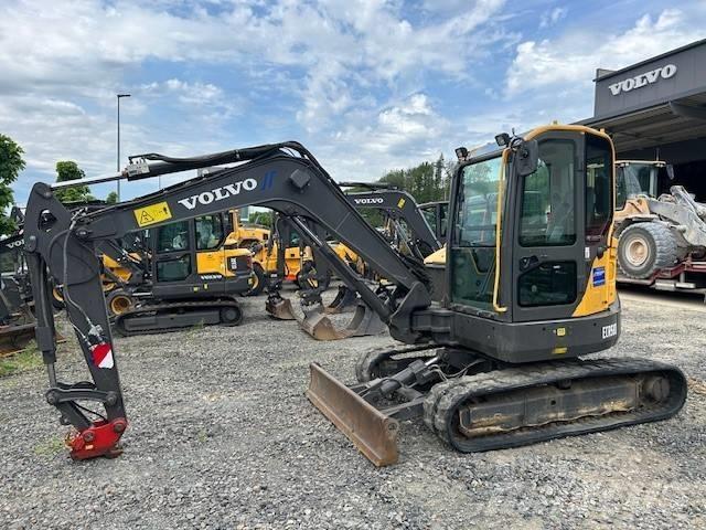 Volvo ECR 58 D Mini kotrók < 7t