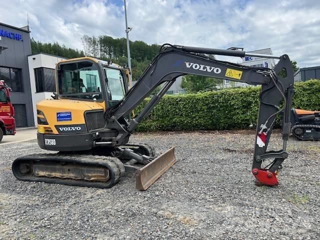 Volvo ECR 58 D Mini kotrók < 7t