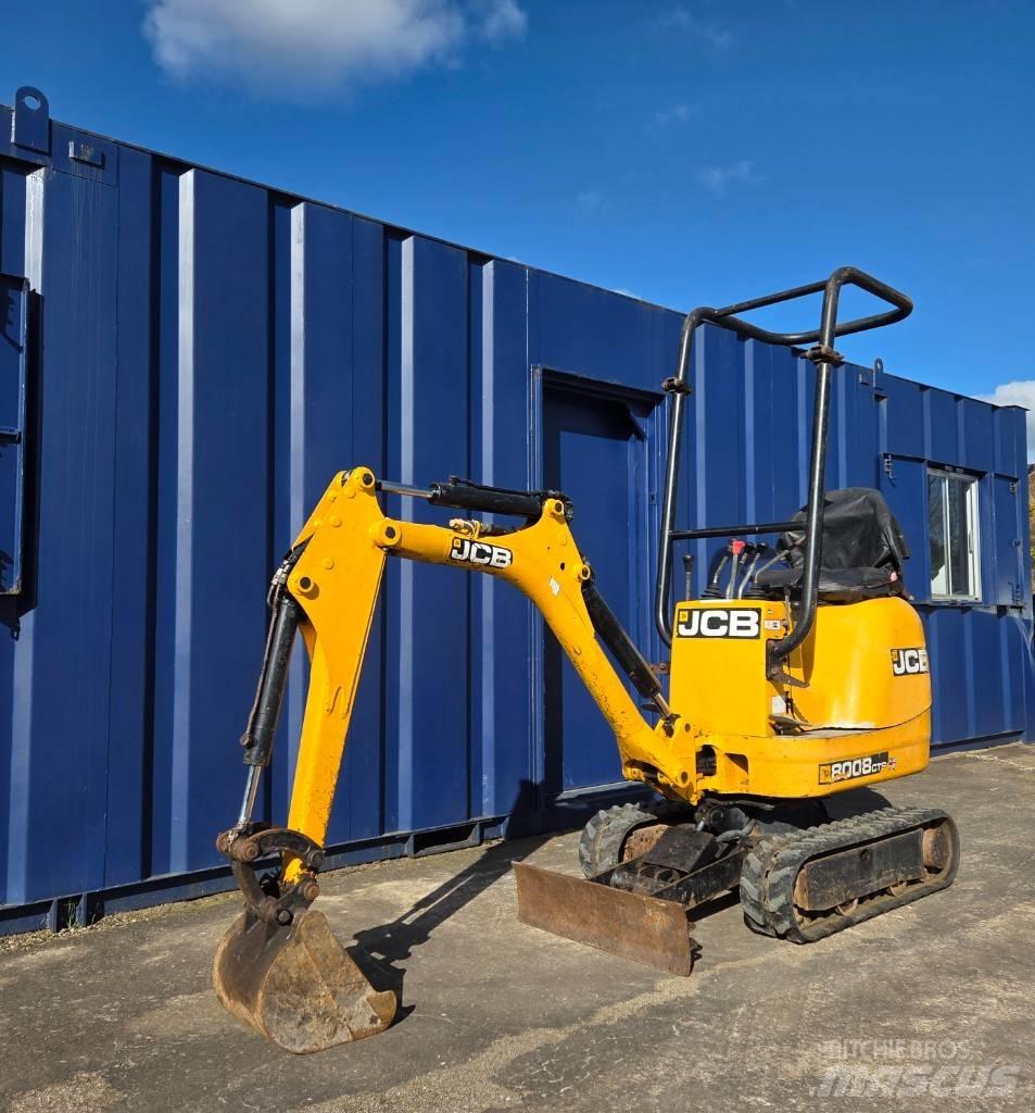 JCB 8008 CTS 3 Bkts Mini kotrók < 7t