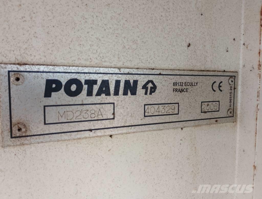 Potain MD238A-J10 Torony daruk