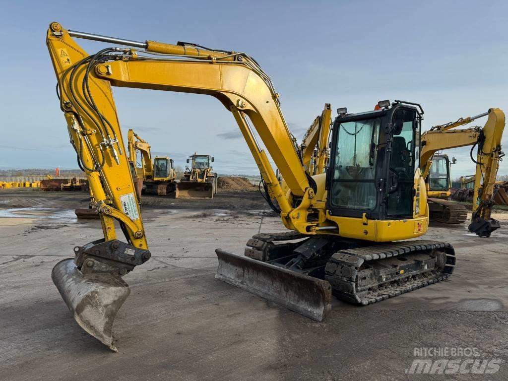 Komatsu PC80MR-5 Mini kotrók < 7t